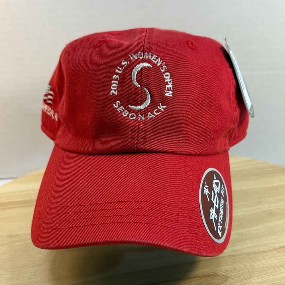 Ahead 2013 U.S. Women’s Open Sebonack Southampton NY Red Golf Hat Adjustable